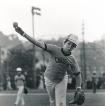 Michael Maher, strong pitcher and baseball player